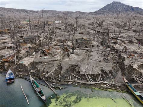 Philippines A Year After Taal Volcano Eruption Displaced Thousands