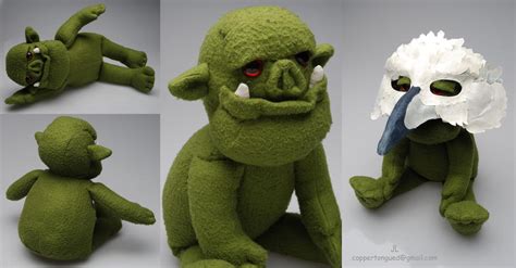 Orc Plush By Quilsnap On Deviantart