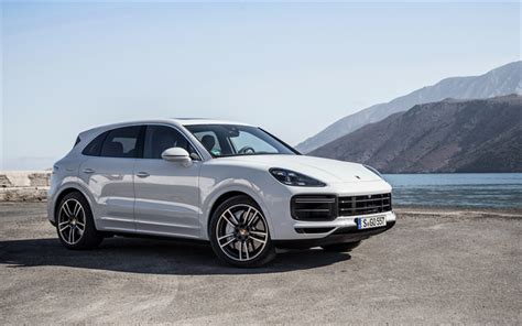 Download Wallpapers 4k Porsche Cayenne Turbo 2018 Cars Suvs New