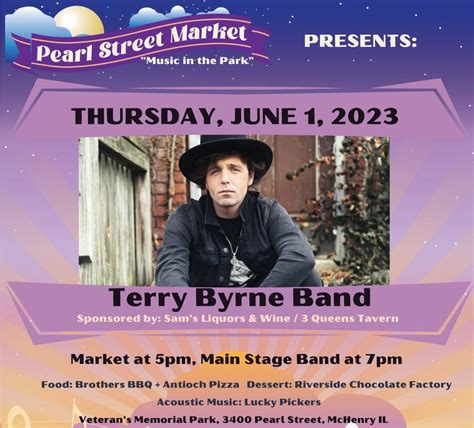 Terry Byrne Band At The Pearl Street Market Pearl Street Market