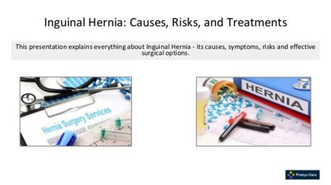Inguinal Hernia Causes Risks And Treatments