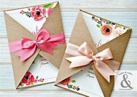 Tarjeta De 15 Floral Chic Convites Criativos Convite De Casamento