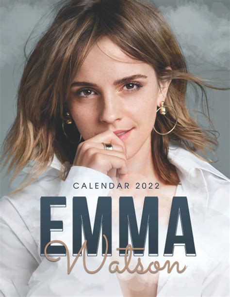 Buy Emma Watson 2022 2022 Emma Watson Official 2022 Monthly Planner Square With 18 Exclusive