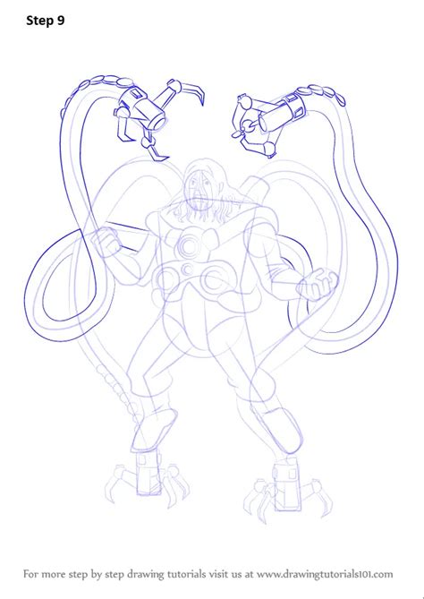 Learn How To Draw Doctor Octopus From Ultimate Spider Man Ultimate