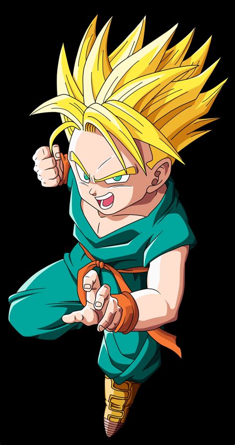 100) can learn the super saiyan special move that allows users to temporarily transform into a super saiyan and grants super saiyan (or ss) status effect which doubles all stats and boosts speed. Trunks Briefs/#843842 - Zerochan