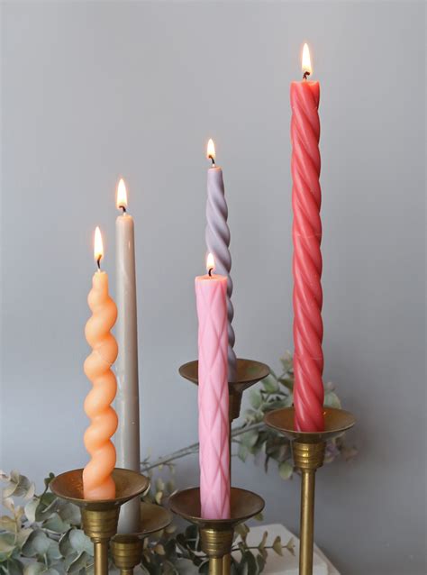 Spiral Candle Etsy