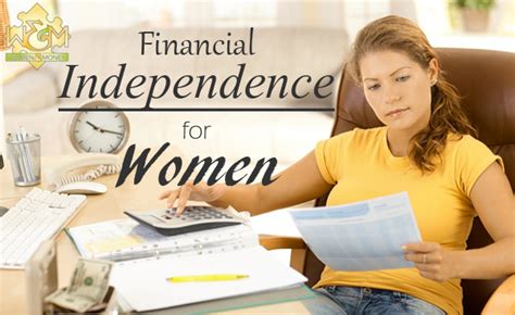 financial independence for women women and money inc