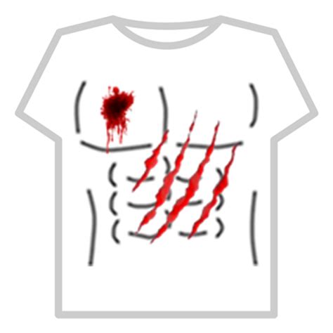 Abs With Guns T Shirt Roblox Musculos Png Image - abs with bloody scar scar t shirt roblox png image