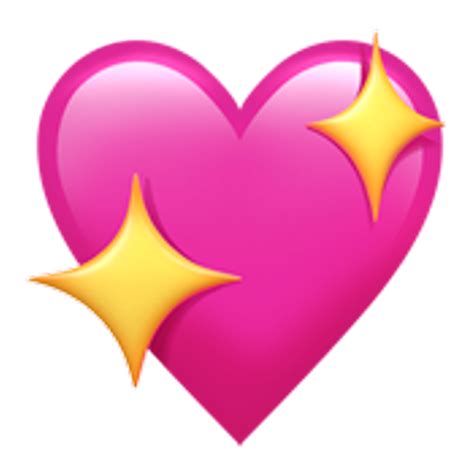 Pink Heart Emoji Png Transparent Images And Photos Finder