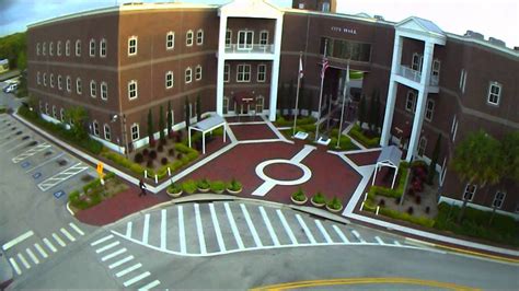 St Cloud Florida City Hall As Seen From 100 Feet In The Air Youtube