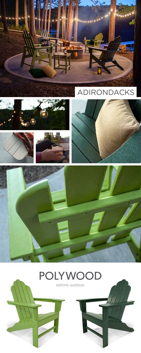 Capture the spirit of the Adirondack mountains on your patio or deck