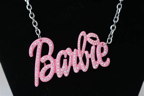Barbie Necklace Baddie Outfits Barbie Washer Necklace