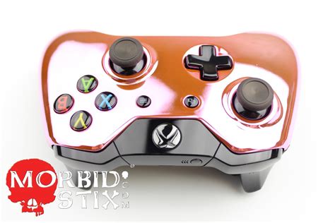 Pink Chrome Xbox One Controller 07 Morbidstix Gallery Since 2007