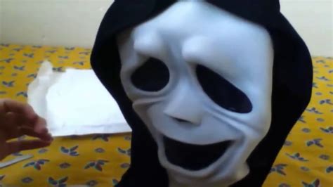 Unboxing Scary Movie Mask Smiley Fr Youtube