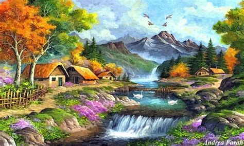 Most Beautiful Scenery Paintings