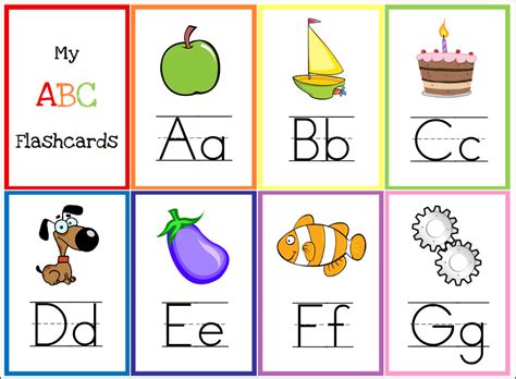 Free Printable Alphabet Flashcards Without Pictures Printable Templates