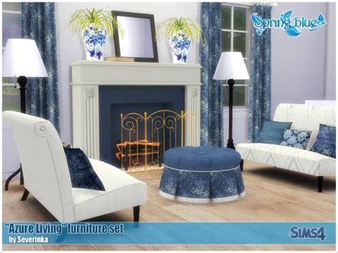 Azure Living By Severinka At Tsr Sims 4 Updates