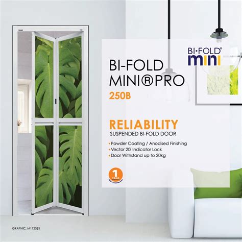 Vitally Bi Fold Aluminium Toilet Door Pintu Tandas Lipat Shopee Malaysia
