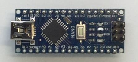 The nano is inbuilt with the atmega328p microcontroller, same as the arduino uno. Arduino Nano