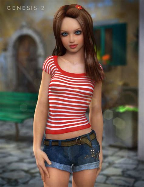 Lisa Texture For Teen Josie 6 Human Textures Skins And Maps For Daz