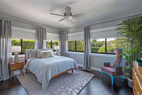 Sewalls Point Waterfront Home Transitional Bedroom Miami By