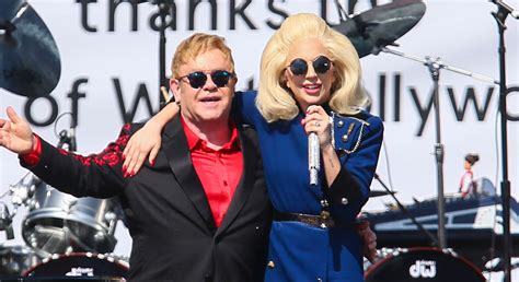 Lady Gaga Performs With Elton John At Surprise Concert Video Elton John Lady Gaga Just