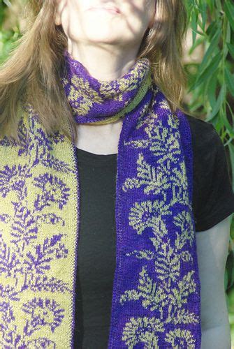 Touch Of The Orient Regency Double Knit Scarf Pattern By