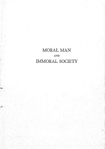 Moral Man And Immoral Society Reinhold Niebuhr Free Download