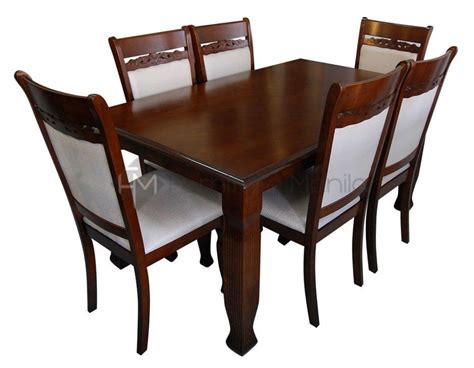 This 6 seater comes with cream fabric chairs with a stylish. Dining Table Set In Philippines & 6 Seater Dining Set