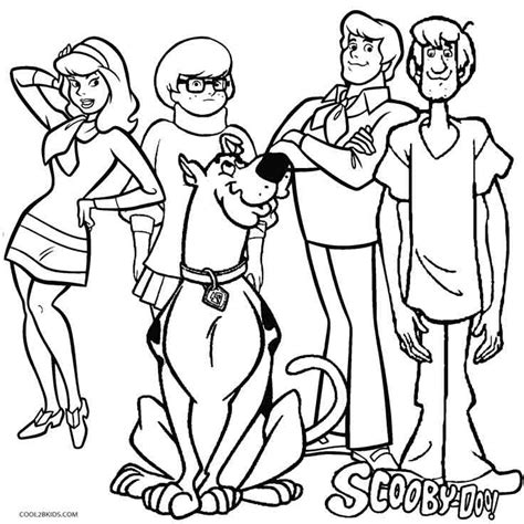 Printable Scooby Doo Coloring Pages For Kids Cool2bkids Scooby Doo