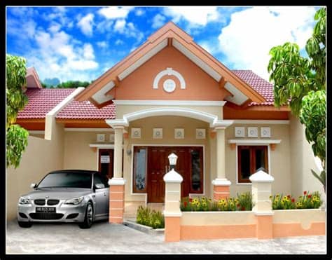 Desain rumah di desa 6x8 m. 70 Contoh Desain Rumah Idaman Cantik Sederhana | Renovasi ...