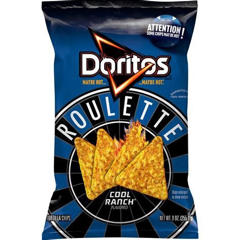 Doritos Roulette Cool Ranch Flavored Tortilla Chips Smartlabel