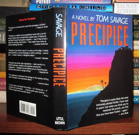 PRECIPICE By Savage Tom Hardcover 1994 First Edition First