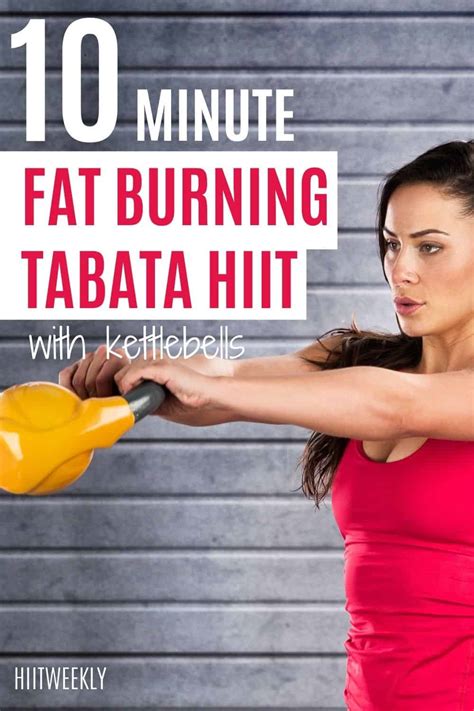 Minute Home Tabata Workouts With Kettlebells Hiit Weekly