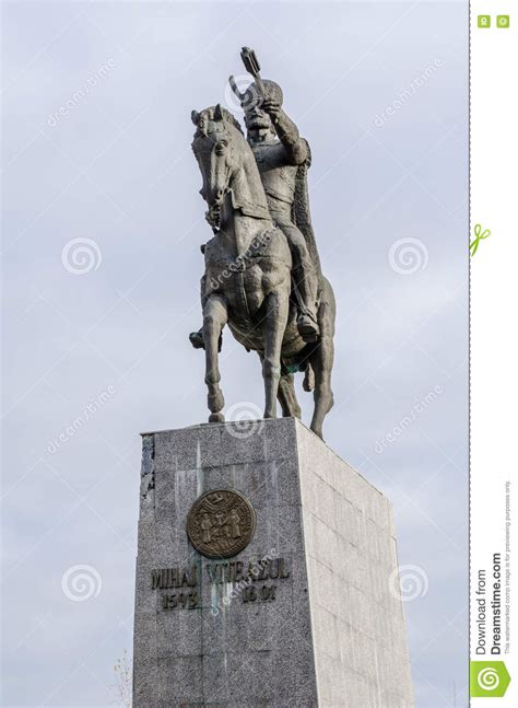 04 December 2015 Ploiesti Romania Statue Of Michael The Brave