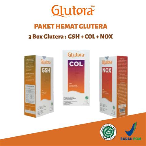 Jual Glutera Glutathione Super Antioksidan Glutera Nitric Oxide Master Cardiovascular Glutera