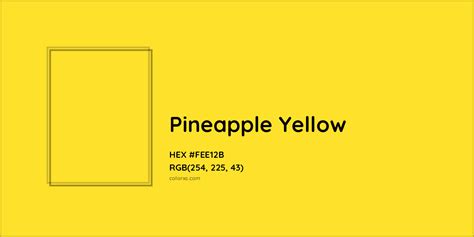 About Pineapple Yellow Color Color Codes Similar Colors And Paints