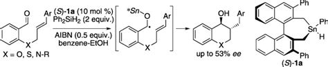 Chiral Organotin Hydride Catalyzed Enantioselective Radical Cyclization