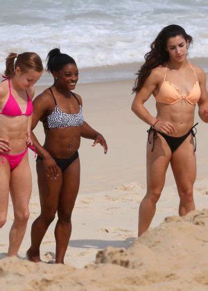 Aly Raisman Madison Kocian And Simone Biles In Bikini In Rio De Janeiro Adds Gotceleb