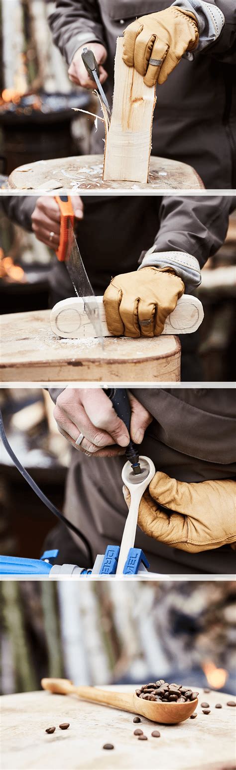 Step By Step Guide To Carving Create A Wooden Spoon Yourself With Dremel Woodcarving At Its