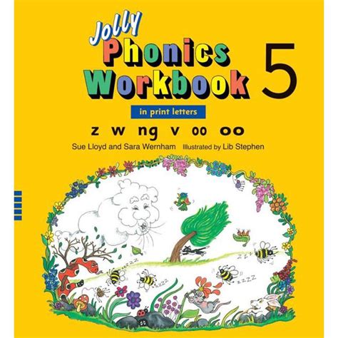 Jolly Phonics Workbook 5 Paperback Jolly Phonics