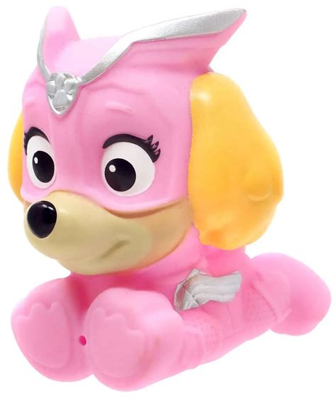 Paw Patrol Mighty Pups Charged Up Skye Bath Squirter Spin Master Toywiz