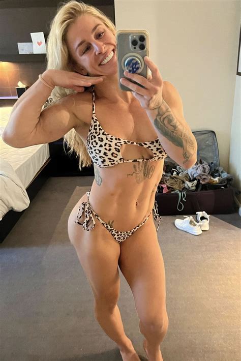 UFC S Hannah Goldy Gets Cheeky In Bikini Post After Molly McCann Loss