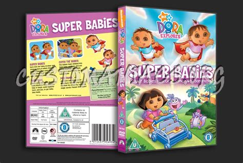 Dora The Explorer Super Babies Dvd Cover Dvd Covers And Labels By