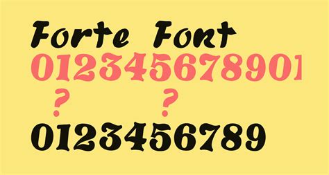 Forte Free Font What Font Is