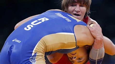 Natalia Vorobieva Russia Wins Gold Womens 72kg Wrestling Freestyle In