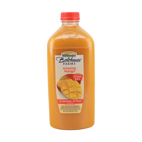 Bolthouse Farms Mango Juice Nutrition Facts Blog Dandk