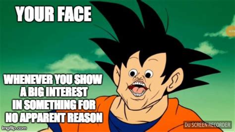 Dragon ball z memes funny. Goku's Funny face (Dragon ball z know you meme part 11) - YouTube