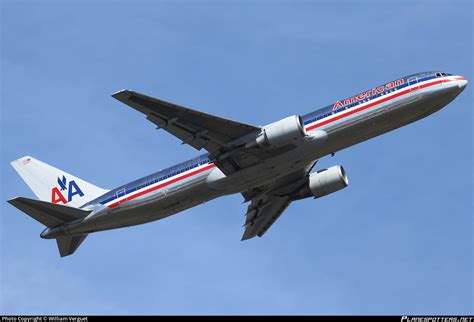 N346an American Airlines Boeing 767 323er Photo By William Verguet Id