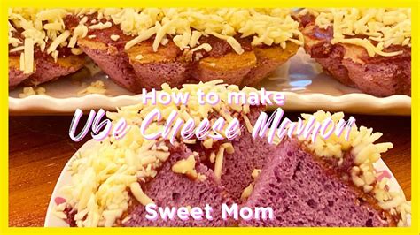 How To Make Ube Cheese Mamon Youtube